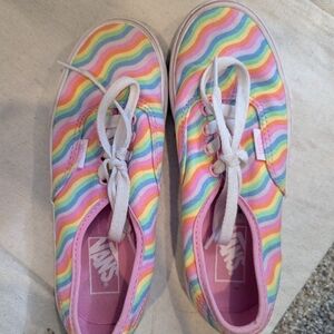 Vans Kids Wavey Rainbow Sneakers